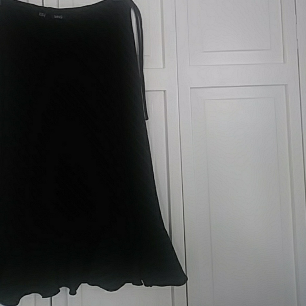 Mango ruffled skirt